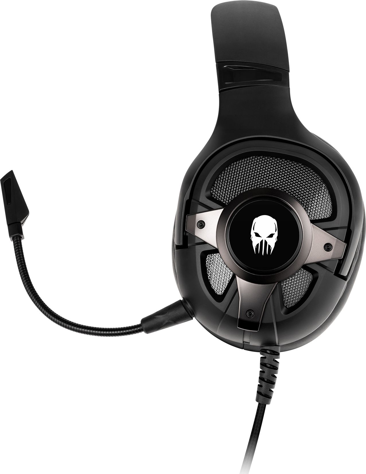 Kufje gaming Kruger&amp;Matz Warrior GH-100 Pro KM0660, me mikrofon, LED, të zeza