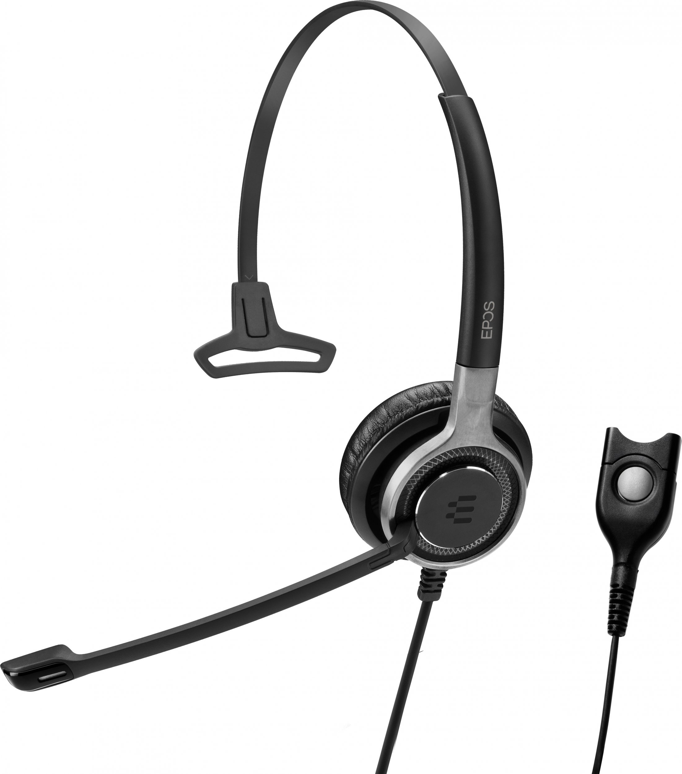 Слушалки со кабел Epos IMPACT SC 638, моно, со микрофон, црни