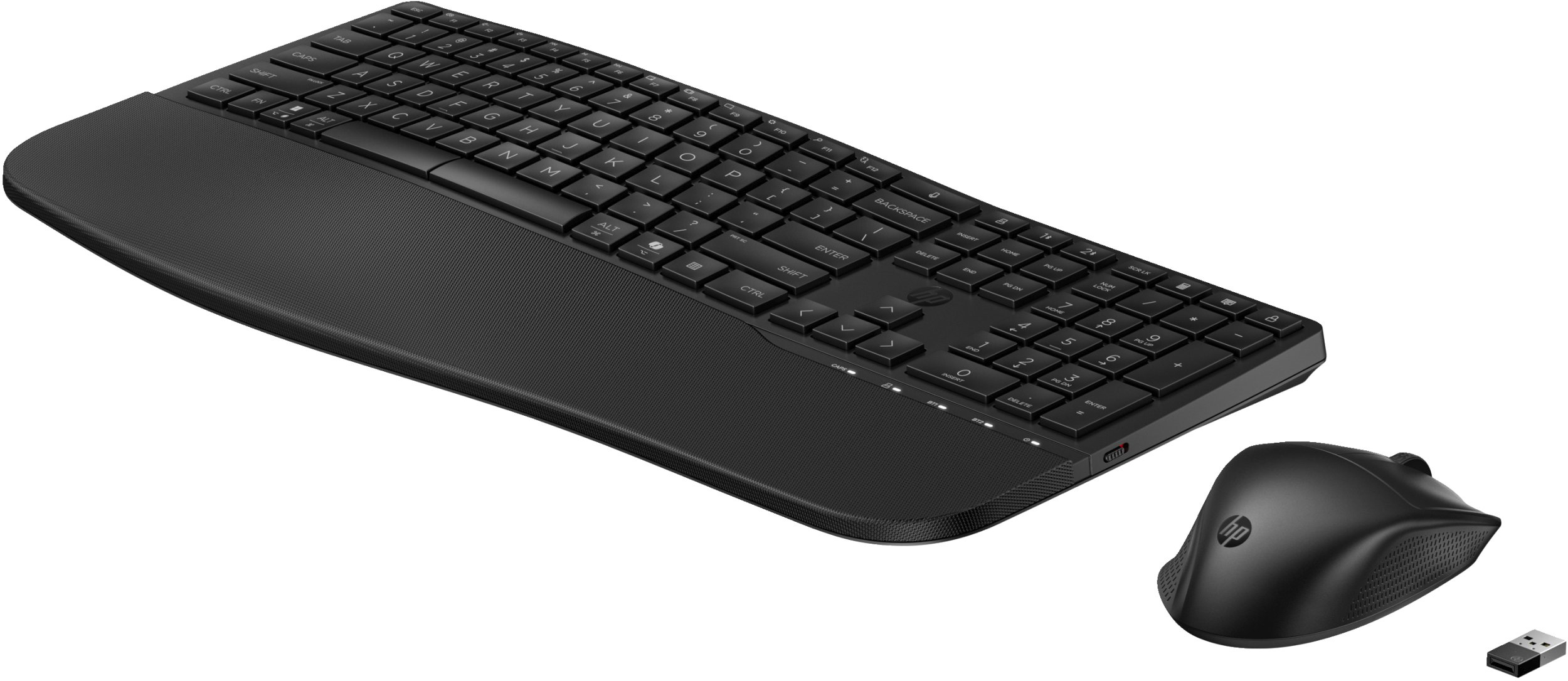 Set tastierë dhe mi HP 685, pa tela, Bluetooth dhe 2.4GHz, i zi