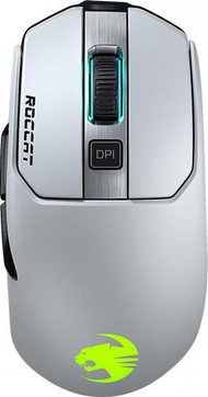 Maus gaming ROCCAT Kain 200 AIMO, pa kabllo, RGB, i bardhë