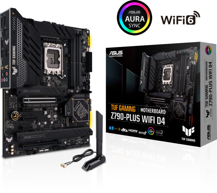 Матична плоча ASUS TUF GAMING Z790-PLUS WIFI D4 (DDR4) - Intel Z790