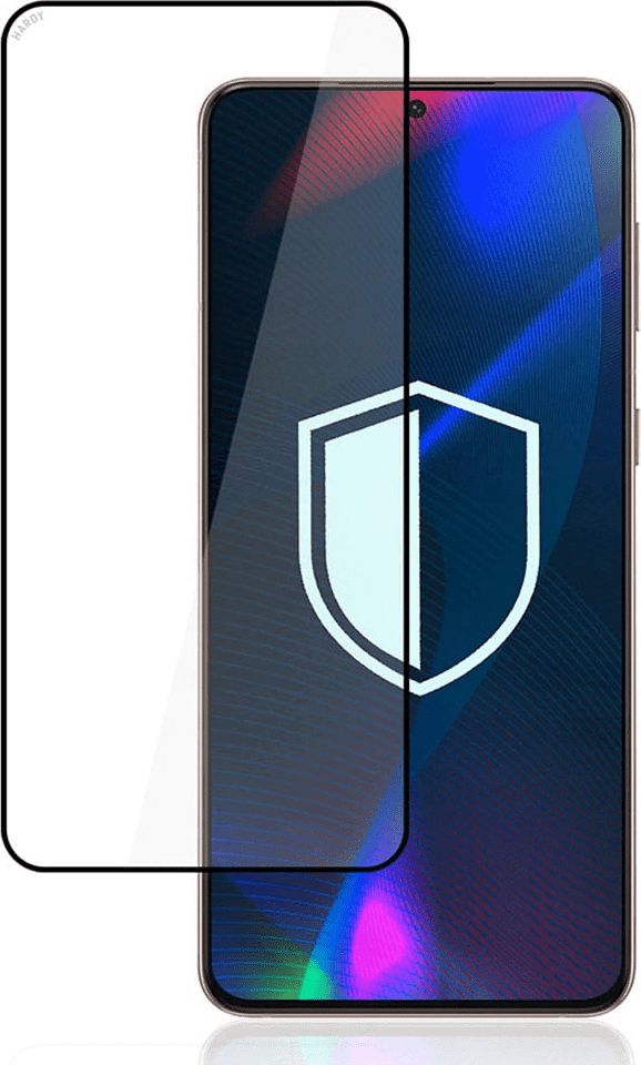 Xham mbrojtës 3MK Hardy për Samsung Galaxy S22 5G, xham i fortësuar, i zi