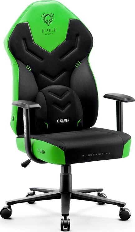 Karrige Diablo Chairs X-Gamer, e gjelbër