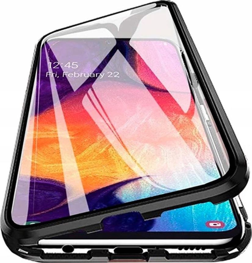 Fotrollë Magnetike Front+Back për Samsung Note 10+ – E Zezë