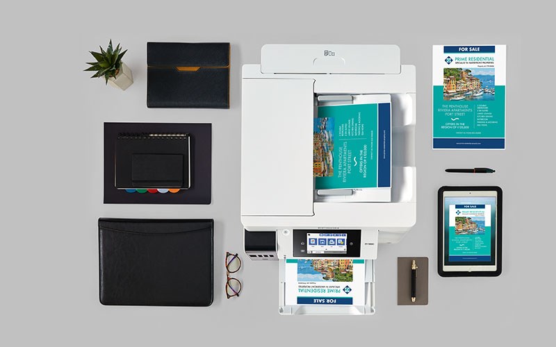 Printer inkjet Epson EcoTank ET-5880, A4, 25 ppm, 4800 x 2400 DPI, i bardhë