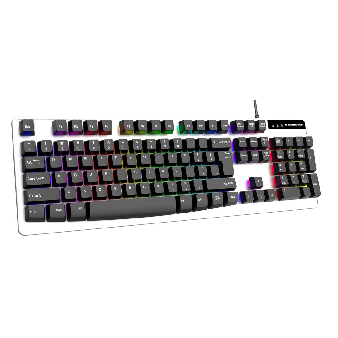 Maus+Tastierë MONSTER KM1 PRO NEW-CBK