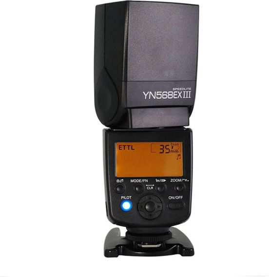 Blic fotografik Yongnuo YN-568EX III, CLS HSS, për Canon E-TTL, i zi