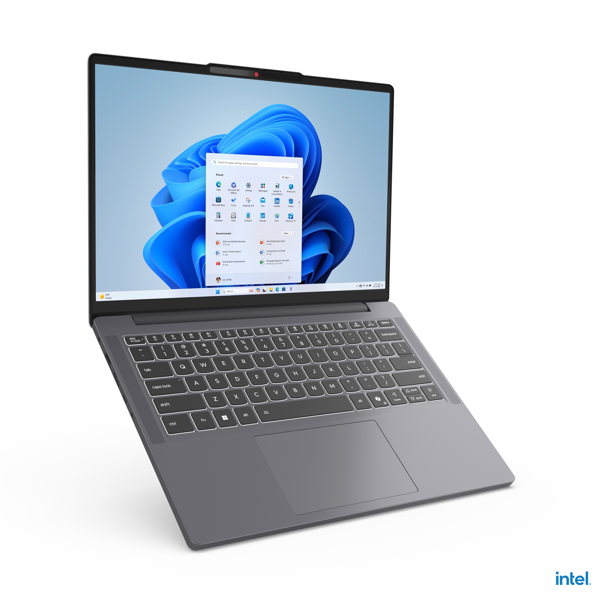 Laptop Lenovo IdeaPad Slim 3 14IRH10, i5 13420H, 14" WUXGA, 16GB RAM, 512GB SSD, gri