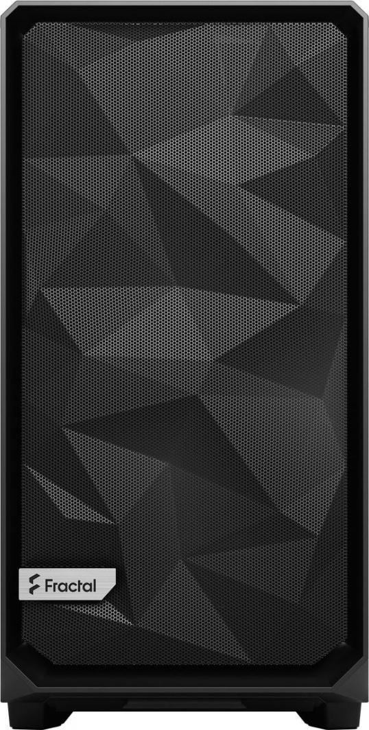 Kasë Fractal Design Meshify 2 Solid, e zezë, Midi Tower