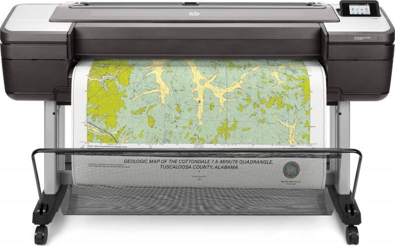 Printer formati i gjerë HP DesignJet T1700, 44", PostScript, i bardhë
