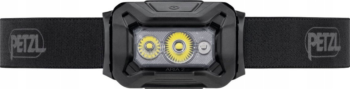 Dritë koke Petzl Aria 2 RGB, 450 lumens, IP67, e zezë