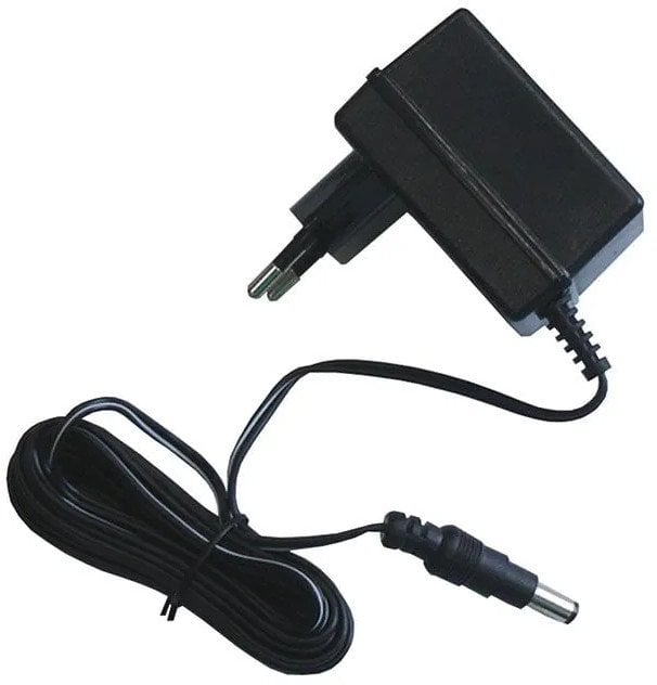 Adapter rryme Echowell 5201, 9V 650mA, për dërrasë elektronike dart, i zi