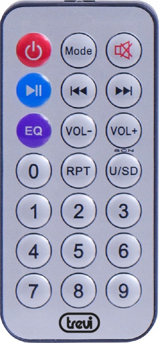 Altoparlant portativ Trevi XF 470 KB, mono, 60W, i zi