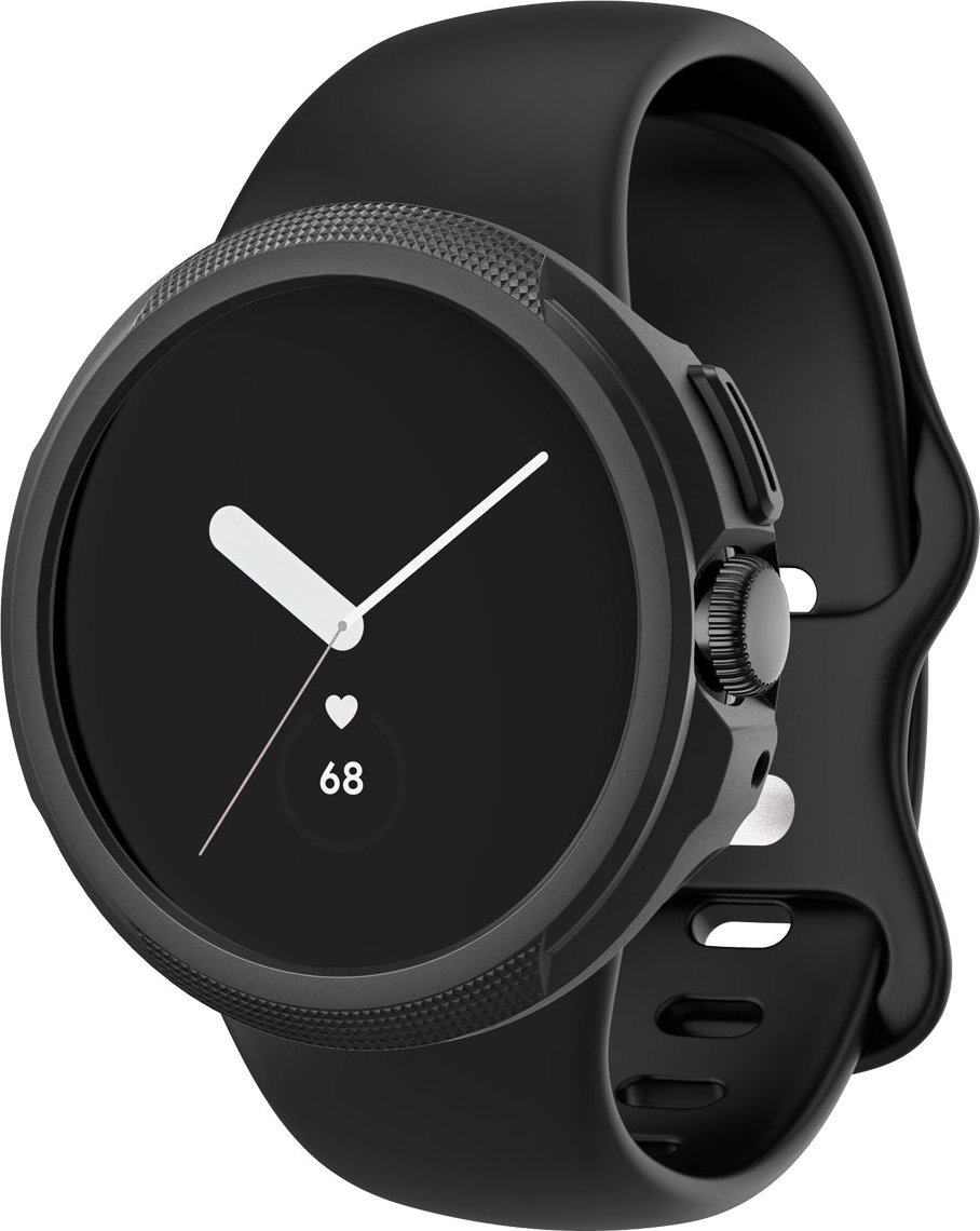 Mbulesë orë Spigen Liquid Air për Google Pixel Watch 2 1, mat, e zezë 2