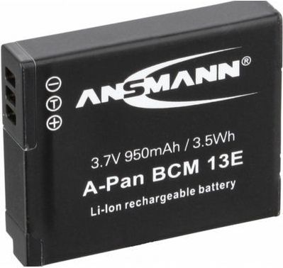 Bateri Ansmann A-Pan BCM 13E, e zezë