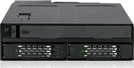 Kasetë disku ICY DOCK ToughArmor MB602SPO-B, bay 5.25", 2x 2.5", e zezë