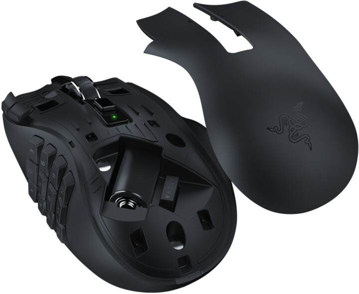Глувче Razer Naga V2 HyperSpeed, црна