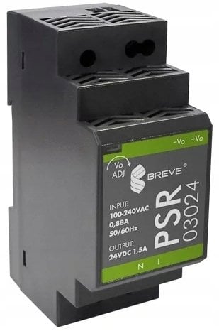 Електрично напојување Puls PSR 03024, 24V DC 1.5A, 36W, за DIN шина