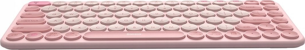 Tastierë Baseus, wireless, US, rozë