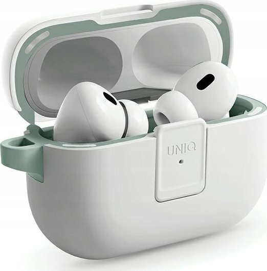 Mbulesë Uniq Clyde Lock Case për AirPods Pro 2, 2022 2023, blu gri e errët