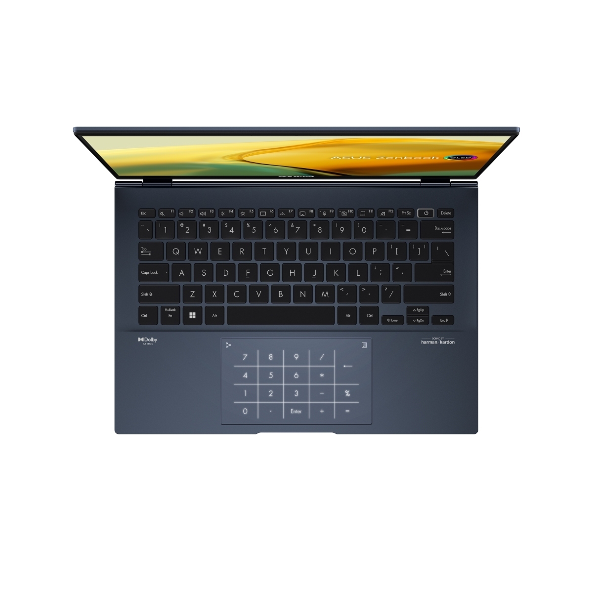 Laptop ASUS Zenbook 14 OLED UX3402VA, 14", FHD+, Intel i7-13700H, 16GB RAM, 1TB SSD, Intel Iris Xe Graphics, i kaltër