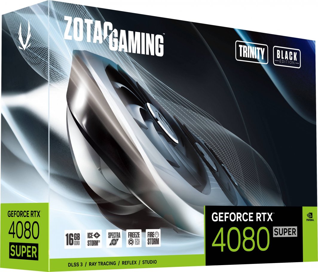 Kartelë grafike Zotac Gaming GeForce RTX 4080 SUPER Trinity Black 16GB GDDR6X