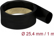 Термосмалувачка цевка Delock 20663, 1 m, 25.4 mm, сооднос на стеснување 4:1, црна