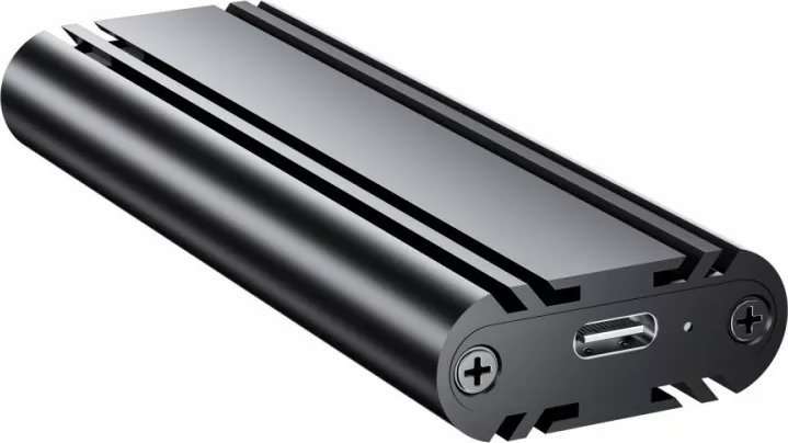 Kuti eksterne për SSD M.2 NVMe iBOX HD-07, USB 3.2 Gen 2, deri 10TB, e zezë