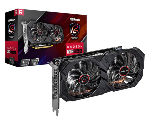 Kartelë grafike Asrock Phantom Gaming RX 560 PGE 4G AMD Radeon RX 560 4 GB GDDR5