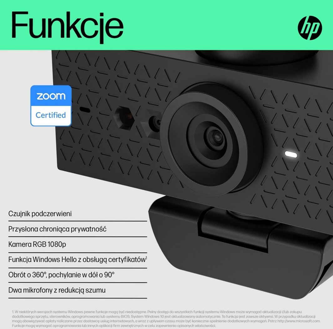 Ueb kamerë HP 620, FHD, e zezë