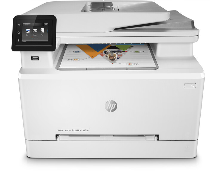 Printer HP LaserJet Pro MFP M283fdw, i bardhë