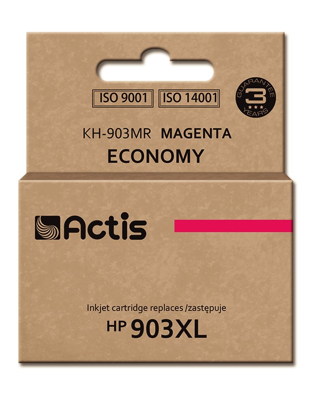 Ngjyrë për printer Actis KH-903MR (zëvendësim për HP 903XL T6M07AE), 12 ml, vjollcë