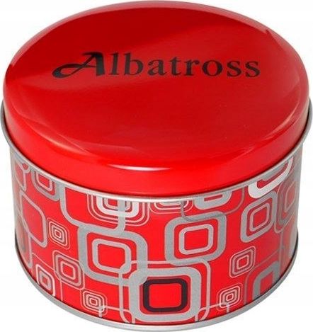 Kuti dhurate për orë Albatross Box Can, metalike, cilindrike, shumëngjyrëshe