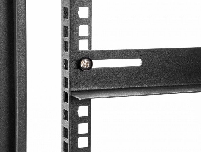 Kllapa montimi rack DeLOCK 66868, 19", set 2 copë, të zeza