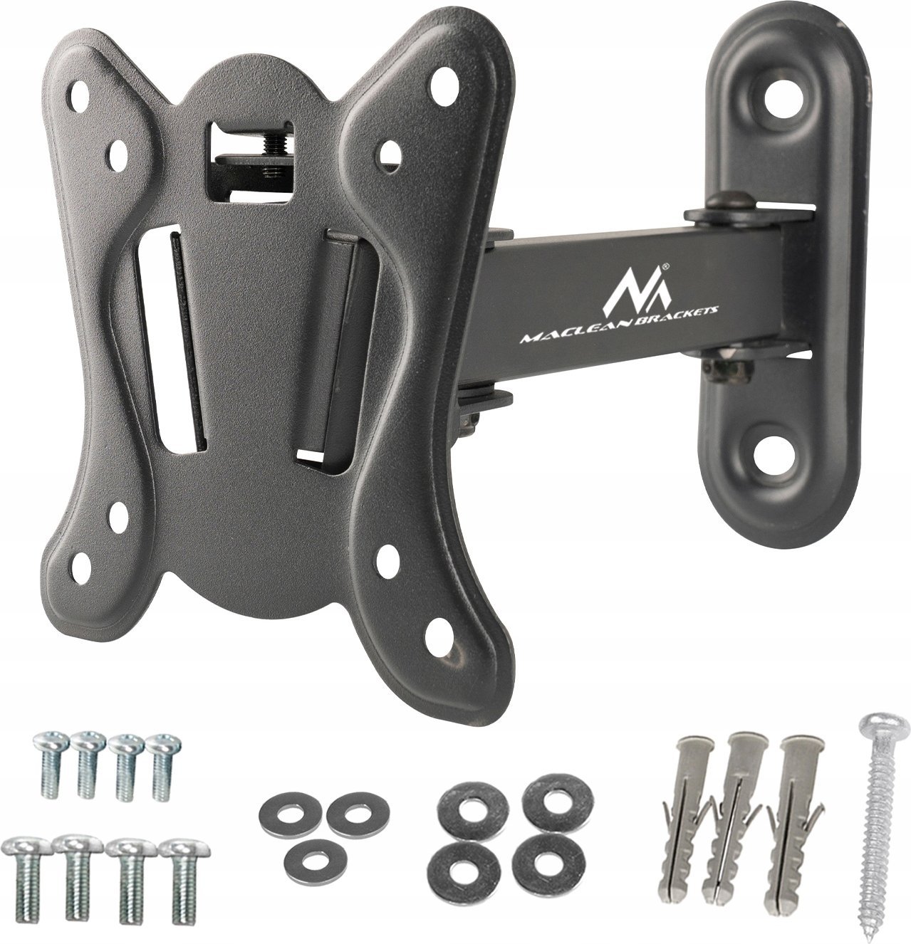 Mbajtëse muri Maclean MC-416, 13-32", 30kg, VESA 100x100, e zezë