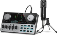 Set podcasti Donner Podcard, mikser audio USB C, Bluetooth, i zi