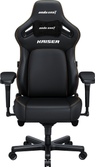 Karrige gaming AndaSeat Kaiser 4 Series XL, premium PVC, ergonomike, e zezë elegante