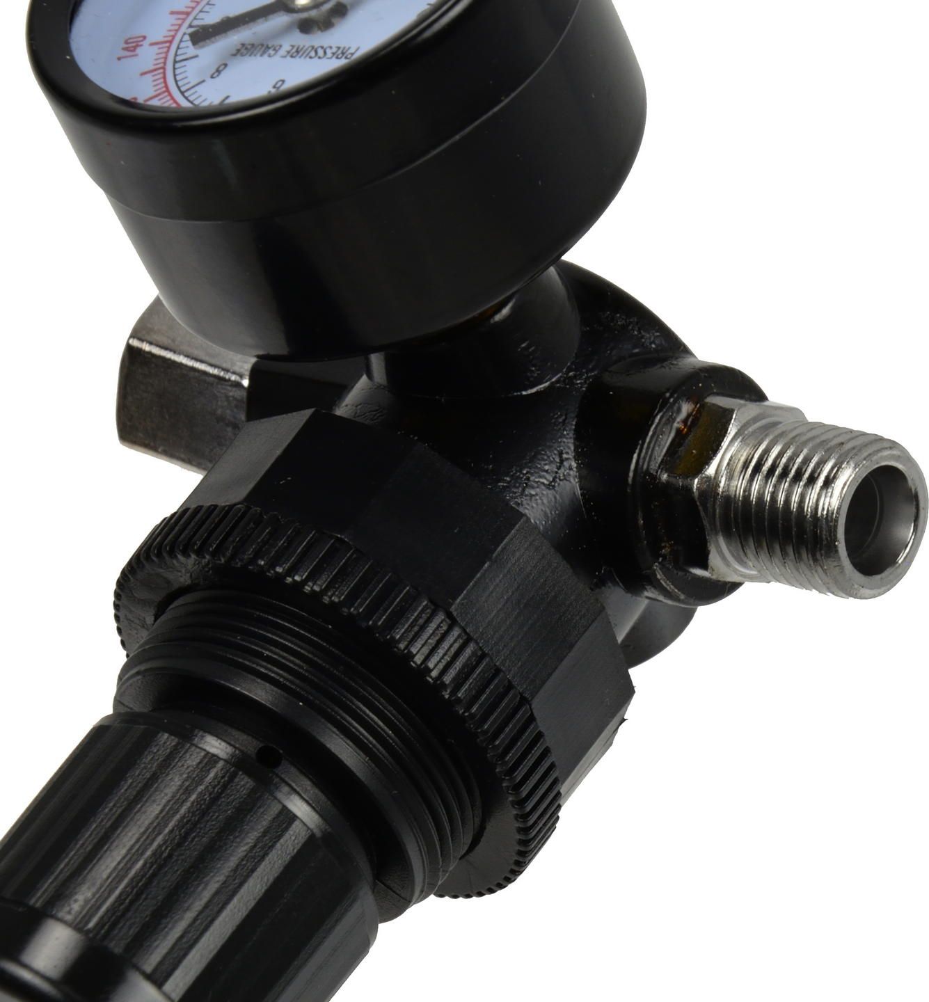 Regullator presioni GEKO 1/4", 0-10 Bar, me manometër