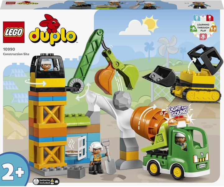 Set LEGO® DUPLO® 10990 Construction site, 61 pjesë