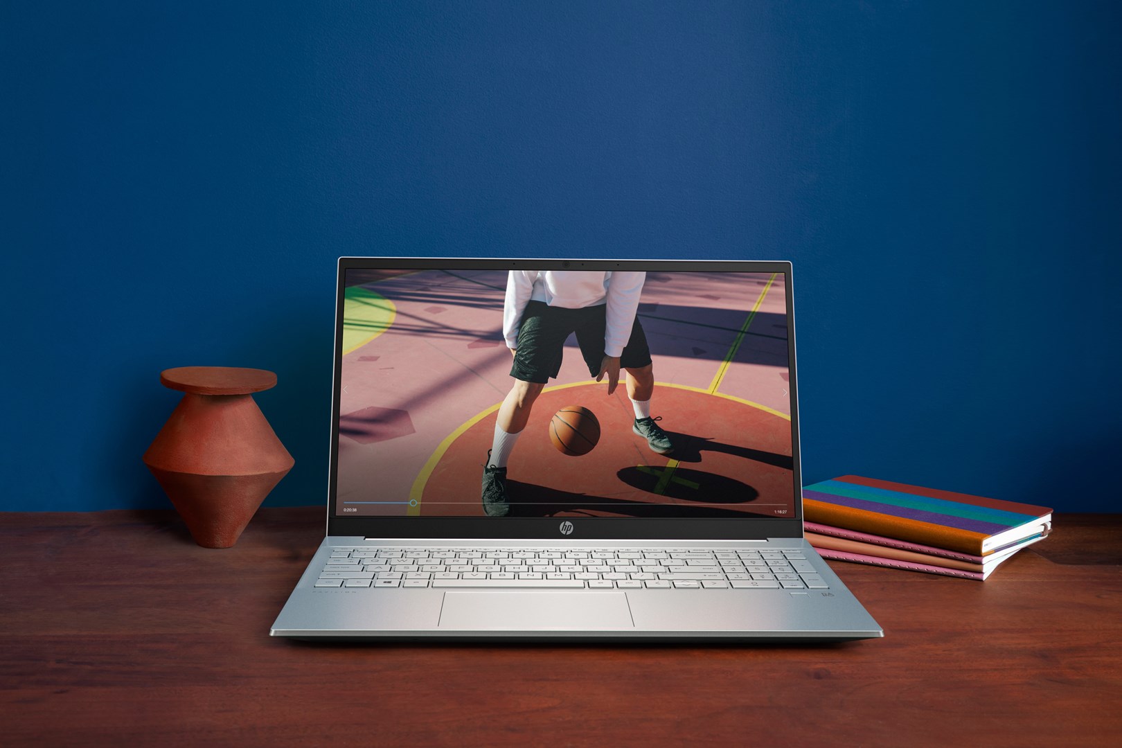 Лаптоп HP Pavilion 15-eh3164nw, 15.6", AMD Ryzen 5 7530U, 16 GB RAM, 512 GB SSD