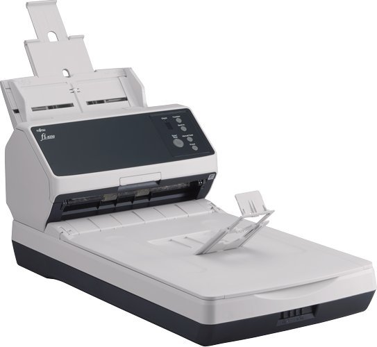 Скенер за документи Fujitsu fi-8250, ADF 100 листови, 600 dpi, сив
