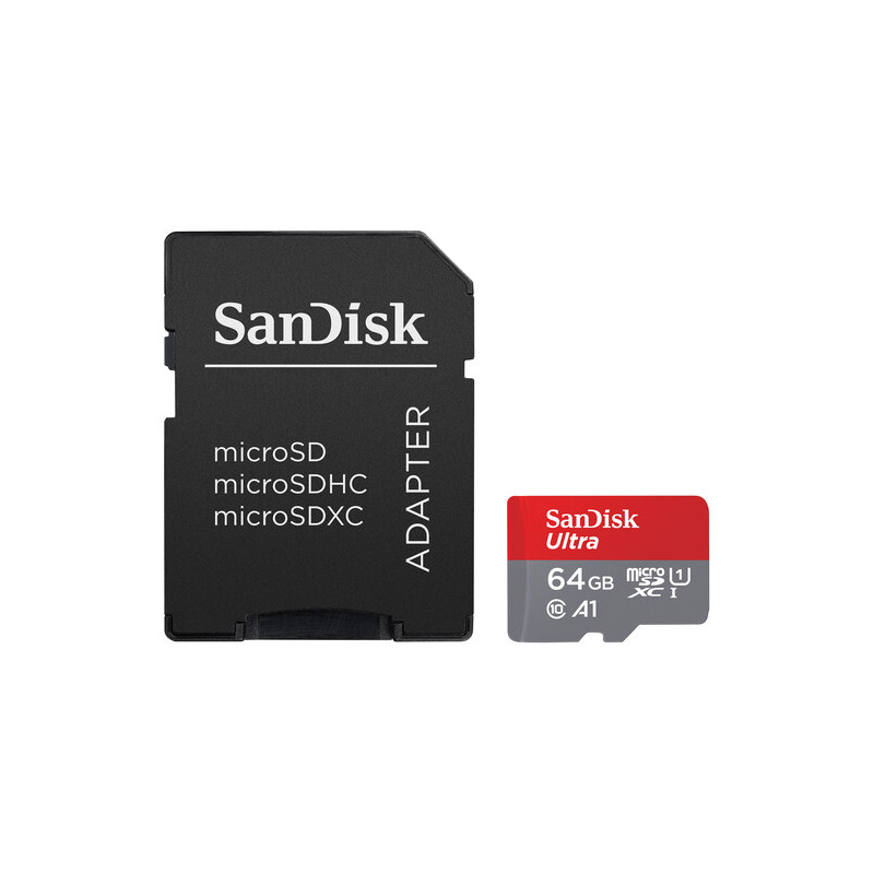 SanDisk Ultra MicroSD+SD Adapter 64GB