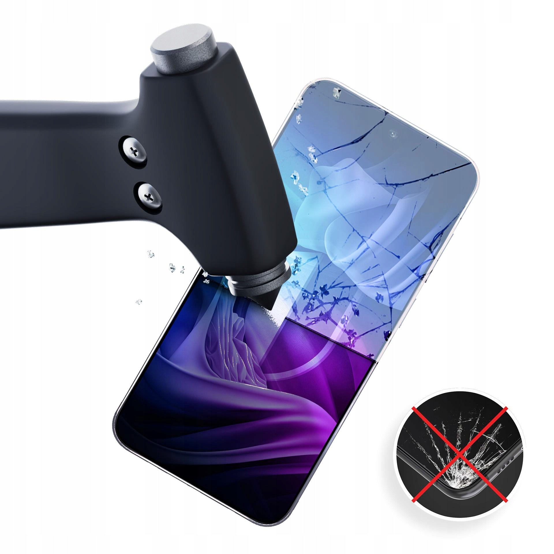 Folie mbrojtëse matte 3mk SilkyMatt Pro për Vivo X300, vetëshërim, kundër gërvishtjeve, transparente