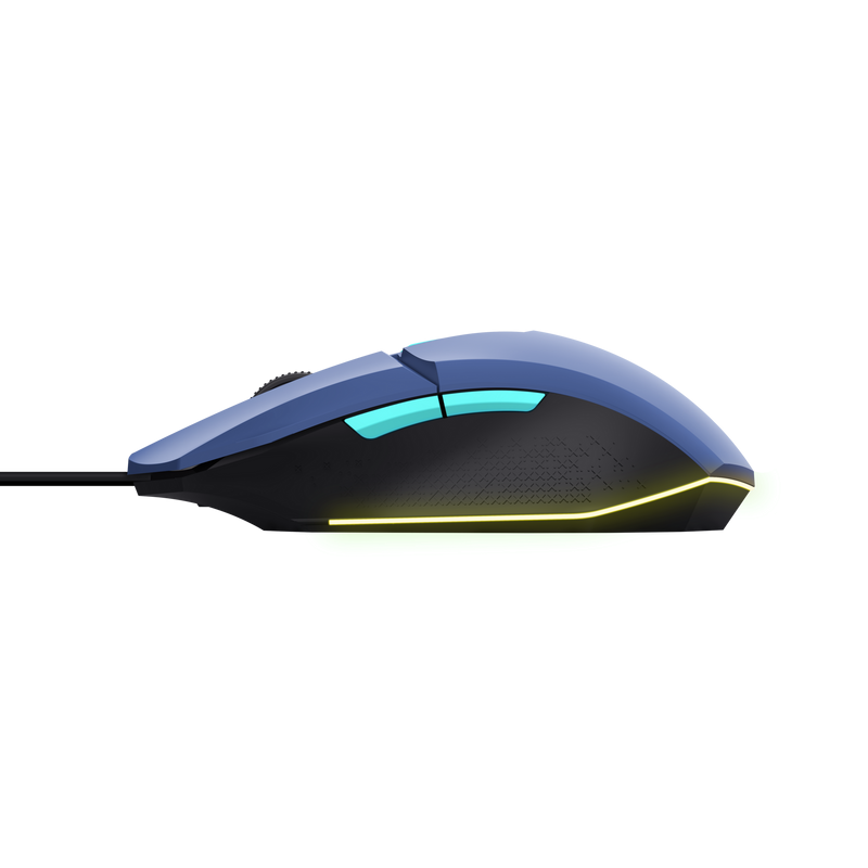 Maus gaming Trust GXT 109B FELOX, 6400 DPI, USB, i zi 3