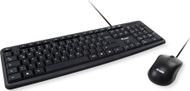 Set tastierë dhe mi Equip 245203, USB, QWERTY italiane, i zi