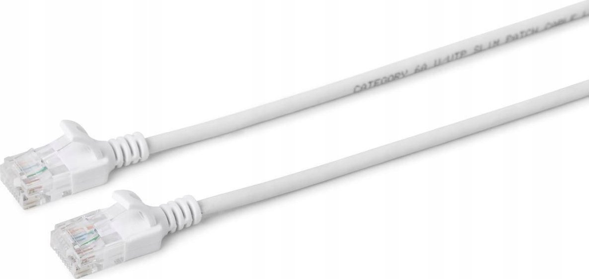 Kabllo rrjeti Microconnect V-UTP6A015W SLIM, Cat6a U UTP, 1.5m, e bardhë