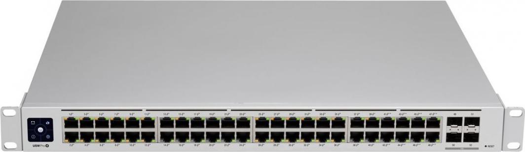 Ndërprerës Ubiquiti USW-PRO-48-POE, i hirtë 