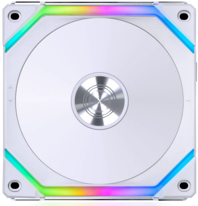 Ventilatorë LIAN-LI UNI FAN SL120 V2 ARGB PWM, 120mm, 3 copë, të bardhë