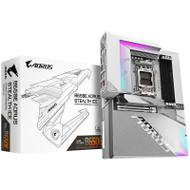 Pllakë amë GIGABYTE B650E AORUS Stealth Ice, DDR5, PCIe 5.0 M.2, 2.5GbE
