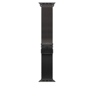 Apple Watch 49mm Loop, Black Titanium Milanese Loop, Large